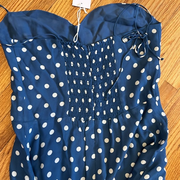 Reformation Rockabilly Polka Dot Summer Dress - Picture 5 of 7